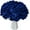 Navy Blue, variant on 10pcs Light Blue Fake Flowers Hydrangea Heads Silk Flowers with Stems for Mother's Day Easter Home Kitchen Wedding Decorations (vase not Include)
