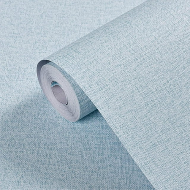 Papel pintado Yancorp, tela texturizada, tela sintética de hierba azul, 10 m²