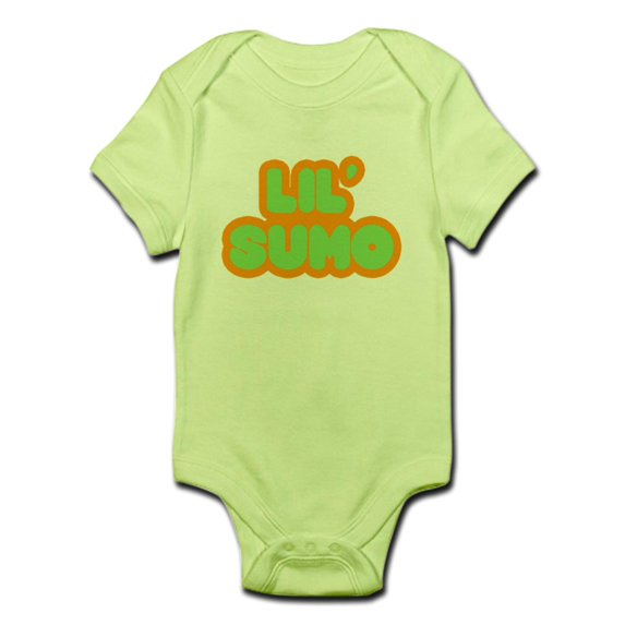 CafePress - Lil' Sumo Infant Bodysuit - Baby Light Bodysuit