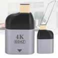 thumbnail image 4 of adaptador de cable de video Conector convertidor de cable de video USB-C a adaptador de interfaz multimedia HD Salida 4K 60HZ, 4 of 8