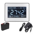 thumbnail image 1 of CO2 Monitor Indoor Air Quality Detector with Humidity Temperature Time Display US Plug 100‑240V, 1 of 5