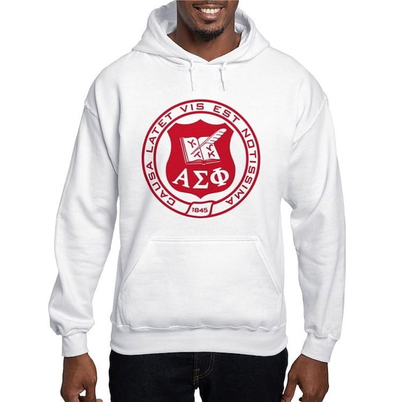 CafePress - Alpha Sigma Phi Red Seal Sweatshirt - Pullover Hoodie, Hooded Sweatshirt