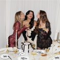 thumbnail image 2 of Artículos de fiesta NUTTYBASH Black Bow Birthday 96 piezas, 2 of 7