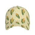 thumbnail image 2 of Haiem Yellow Corn Baseball Cap Dad Hat Cotton Soft Adjustable Fashion Hats for Men Women Unisex Style Headwear, 2 of 9