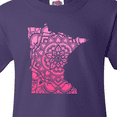 thumbnail image 4 of Inktastic Minnesota Silhouette Mandala Youth T-Shirt, 4 of 5