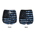 thumbnail image 6 of Goofa Navy Camouflage American Flag Printed Women 2 in 1 Running Shorts,Quick Dry Athletic Workout Shorts,High Waisted Athletic Shorts with Liner Pockets-XX-Large, 6 of 9