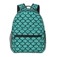 thumbnail image 1 of Balery Aquamarine Glitter Mochila Escolar Impresa, Mochila Ligera para Viajes Casual, Mochila Duradera y Cómoda Multifuncional, Mochila para Laptop-One Size, 1 of 5