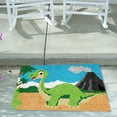 thumbnail image 3 of 24 x 16" Dinosaur Latch Hook Rug Kits Home Decoration Door Mat for Beginners, 3 of 8