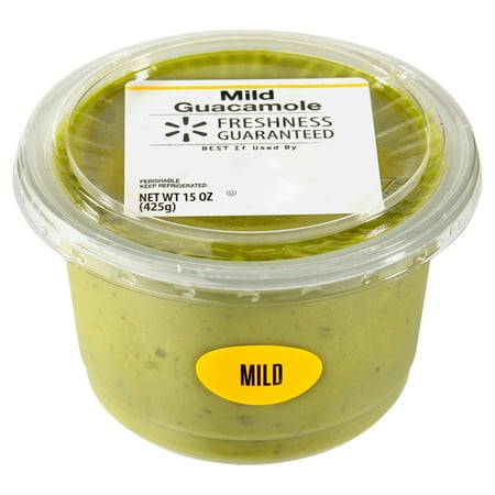 Freshness Guaranteed Mild Guacamole, 15 oz Tub