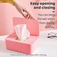 thumbnail image 4 of Wet Wipes Baby, Wet Wipes Box Baby, Toilet Paper Box Wet, Wet Toilet Paper Box With Lid, For Dry And Wet Tissue Paper, Napkin Boxes, For Home And Offi, 4 of 5