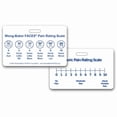 thumbnail image 2 of Wong-Baker Faces® Pain Rating Scale Horizontal w/NRS Badge ID Card Pocket Reference Guide (Pack of 5), 2 of 3