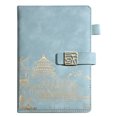 thumbnail image 1 of Ruled Notebook, A5 Notebook Journal, 8.46 x 5.7 Hardcover Leather, Business Gift Office Supplies for Men Women, 1 of 5