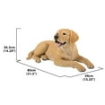 thumbnail image 2 of Hi- Line Gift 87690 Decorative Labrador Retriever Lying Down Yellow Dog Statue, 2 of 2