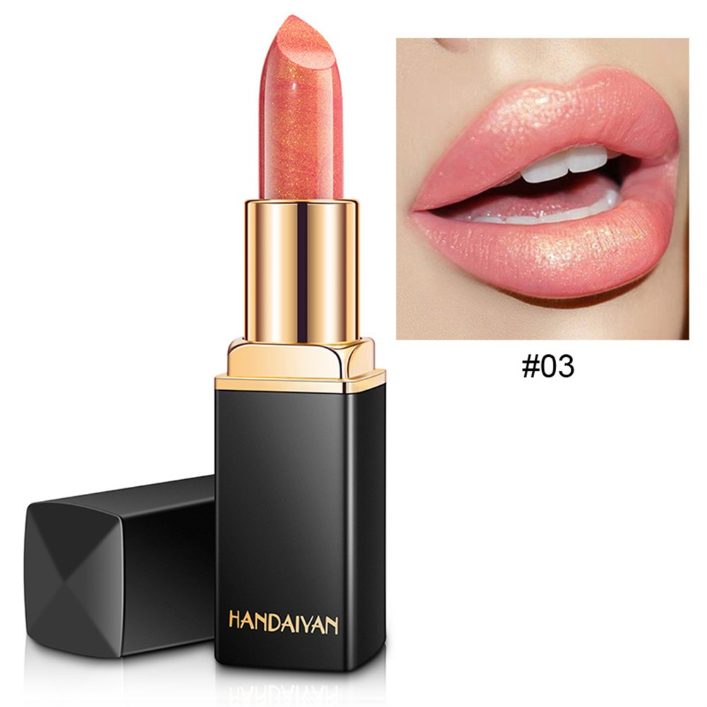 Beauty Mermaid Lipstick Cosmetics Shimmer Lipstick Makeup Shiny Temperature Change Color Glitter