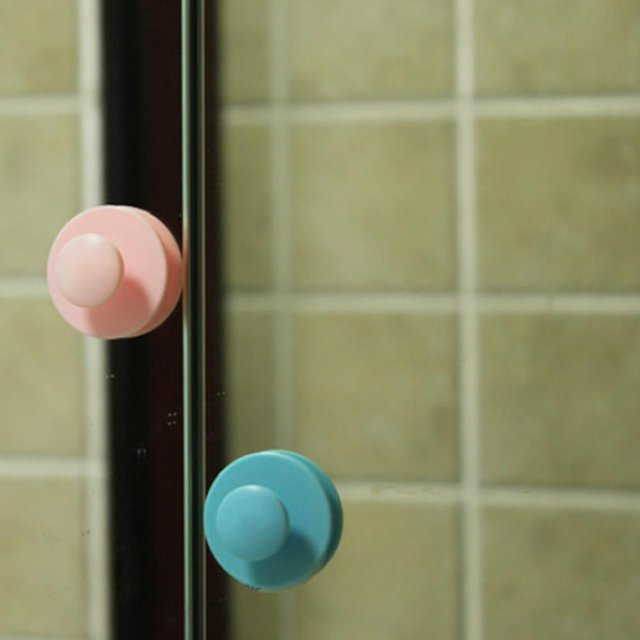 10 piezas de manija de puerta de bebé de plástico, manija de cajón, manija de puerta de gabinete con cinta adhesiva de doble cara, artículos de seguridad para ni?os (verde) XianweiShao 1327534453737