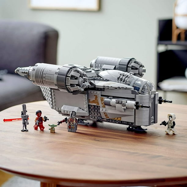 Compatible With LEGO Star Wars The Razor Crest 75292 Mandalorian Starship Toy Ideal Gift for Kids Boys and Girls Featuring The Child Baby Yoda Minifigure Walmart