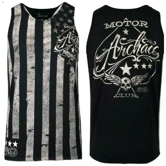 Archaic By Affliction Men's Tank Top Shirt Nation