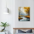 thumbnail image 3 of ONETECH HKDGOKA Wall Art for Bedroom - Rustic Forest Landscape Pictures Canvas Wall Decor - Beautiful Piece Paintings Ready to Hang 16\x20\, 3 of 4