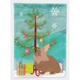 thumbnail image 1 of Lionhead Rabbit Drapeau de Noël - Taille Maison en Toile, 1 of 1
