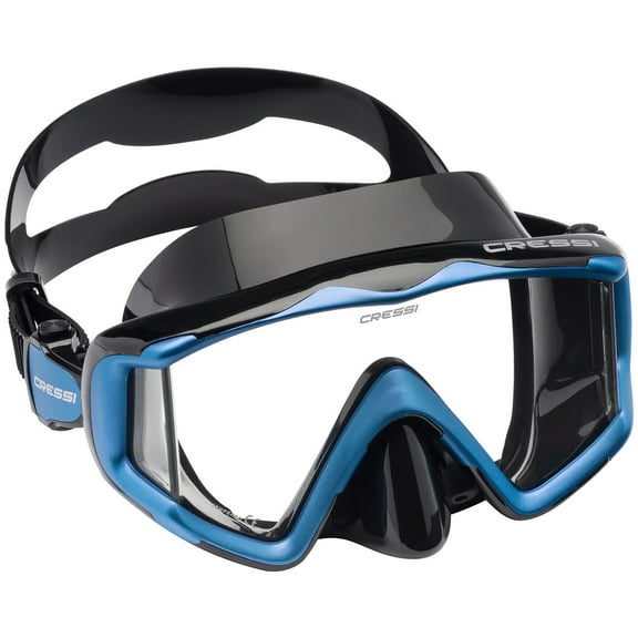 Cressi Liberty Triside Mask (Black / Blue)