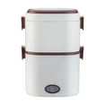 thumbnail image 2 of Danhjin Electric Lunch Boxes Hot Household Stainless Steel Lunch Box 1.8L Display Function Car Insulation Plug In Lunch Box Kitchen Appliances, 2 of 6