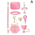 thumbnail image 5 of 1Set Cup Accessories Set For Cup 30&40oz Tumbler Cup,Including Silicone Straw Topper Cover And Boot,Spill Proof Stopper,Water Bottle Handle Strap,Handle Charm,Animal Plush Pendant Decor, 5 of 7