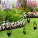 thumbnail image 2 of Bearachild 2021 Pascua Acero Árbol Rama Elfo Decoración Ahuecado Acero Jardín Estatua Acero Silueta Arte Enano Decoración Rama Adornos para el hogar Decoración del hogar No. 4 Bearachild HA043050-04, 2 of 6