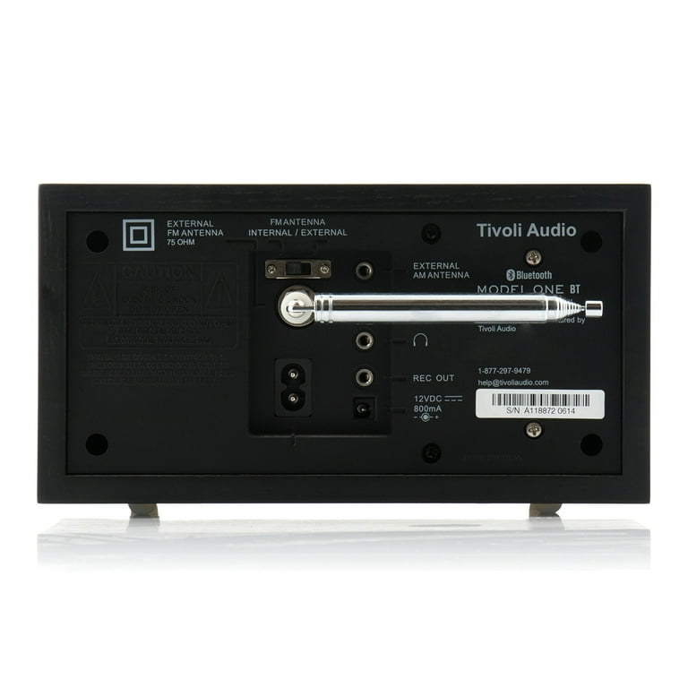 Tivoli Audio Model One Bluetooth AM/FM Radio & Speaker (Black ...