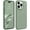 Calke Green, variant on iPhone 14 Pro case 6.1 inch,[Silicone Ultra Slim Thin Series] Soft Liquid Silicone Rubber Full-Body Protective Bumper Case for iPhone 14 Pro,Elderberry