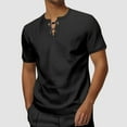thumbnail image 2 of Xdzjlr Men T Shirts Plus Size Short Sleeved Loose Men T Shirts,L, 2 of 8