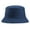 Navy Blue, variant on rygai Unisex Cotton Fisherman Hat Beach Outdoor Sunshade Hip Hop Basin Cap Sky Blue