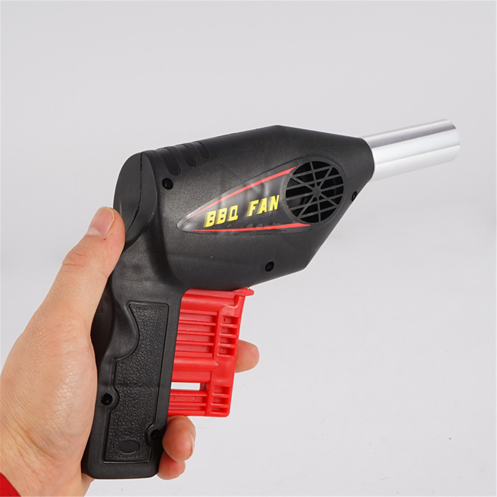 Barbecue Air Blower Bbq Hand Fan Bbq Grill Charcoal Fire Booster Outdoor Cooking Bbq Grill Accessories Gloves Mat Apron Brush Barbecue Decor - image 5 of 8