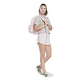 thumbnail image 2 of Playera Deportiva Mujer Dama Reebok Entrenamiento Big Logo gris XS, 2 of 8