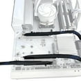 thumbnail image 2 of YongCo PCIE5.0 X16 Extension Cable 64GBS GEN5 Braide Meshes Harness Risers Left Exit, 2 of 10