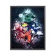 thumbnail image 1 of Cuadros Decorativos Punto de cruz completo 11CT hilo de algodón DIY Naruto impreso bordado Kits manualidades Ehuebsd embutido en tela, 1 of 9