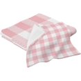 thumbnail image 2 of Dreamtimes Pink Buffalo Plaid Soft Cotton Towel Sets 2 Piece,1 Bath Towel 1 Hand Towel Quick Dry Highly Absorbent Bath Towels Washcloths for Bathroom, Gym, Hotel, and Spa, 2 of 7