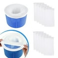 thumbnail image 2 of Swimming Pool Filter Socks Pool Skimmer Filter Dustproof And  Cover White 10pcs, 2 of 8