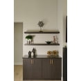 thumbnail image 4 of Belwith-Keeler B077514-BM 96 mm & 128 mm cc Sandrine Cabinet Pull, Black Mist, 4 of 7