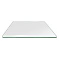thumbnail image 1 of Dulles Glass 24 x 36 Inch Rectangular 3/8 Inch Tempered Glass Table Top, 1 of 6