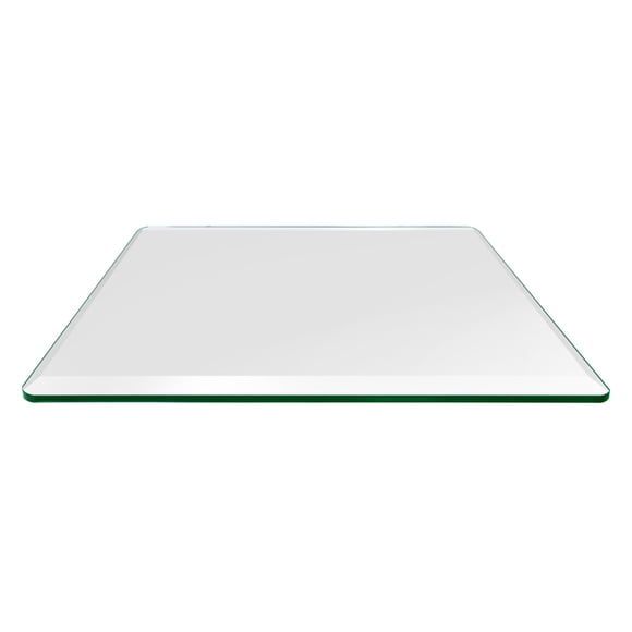 Dulles Glass 24 x 36 Inch Rectangular 3/8 Inch Tempered Glass Table Top