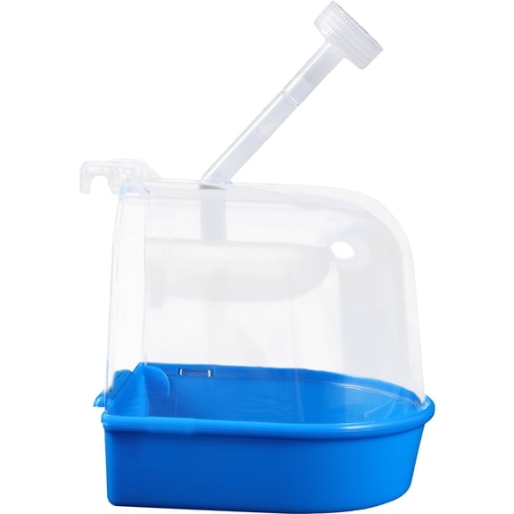 Cockatiel Parrot Bird Bath Box with Water or Sand Cage Shower