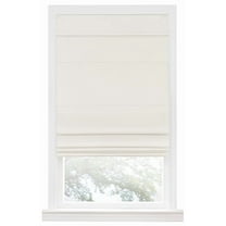 Achim Home Furnishing Cordless Roman 100% Blackout Window Shade 33" W x 64" L, Ivory