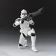 thumbnail image 4 of Modelo hecho a mano de soldado blanco, soldado negro, cazador de recompensas, clon rojo, tienda exclusiva de juguetes en oferta, 4 of 5