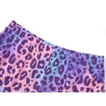 thumbnail image 4 of Beezizac Pajamas for Girls Soft Tee & Shorts I Love My Mom PJs Leopard Print Shorts Jammies Set Size 8, 4 of 6