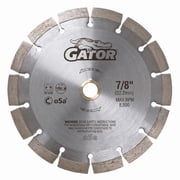 Gator FastCut 7 in. D X 5/8 and 7/8 in. Diamond Segmented Rim Saw Blade 1 pk