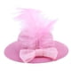 thumbnail image 2 of Sombreros de muñeca de bombín vintage Sombreros de disfraces para Rosado Sunnimix Sombrero de bombín de muñeca, 2 of 8