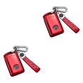 thumbnail image 3 of Sidaley Funda antideslizante antiarañazos para llave de coche, fundas para llaves de vehículo, Protector de TPU, piezas de repuesto para Rojo 2piezas, 3 of 6