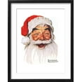 thumbnail image 2 of Art.com Santa Claus Giclee Print by Norman Rockwell, Black Frame Wall Art, 17" x 21", 2 of 5