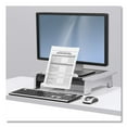 thumbnail image 4 of Fellowes Office Suites Monitor Riser Plus, 19.88" x 14.06" x 4" to 6.5", Black/Silver, Supports 80 lbs, 4 of 5