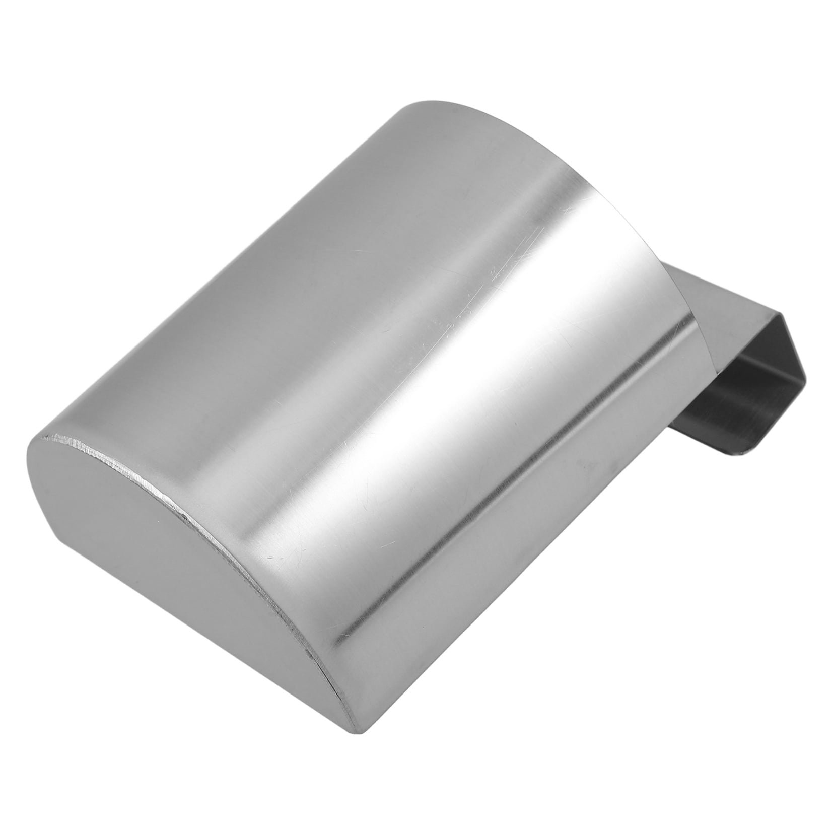 Pawsdot Stainless Steel Ice Scoop Holder Plated Silver for Home Use Space Saving Door Organizer
